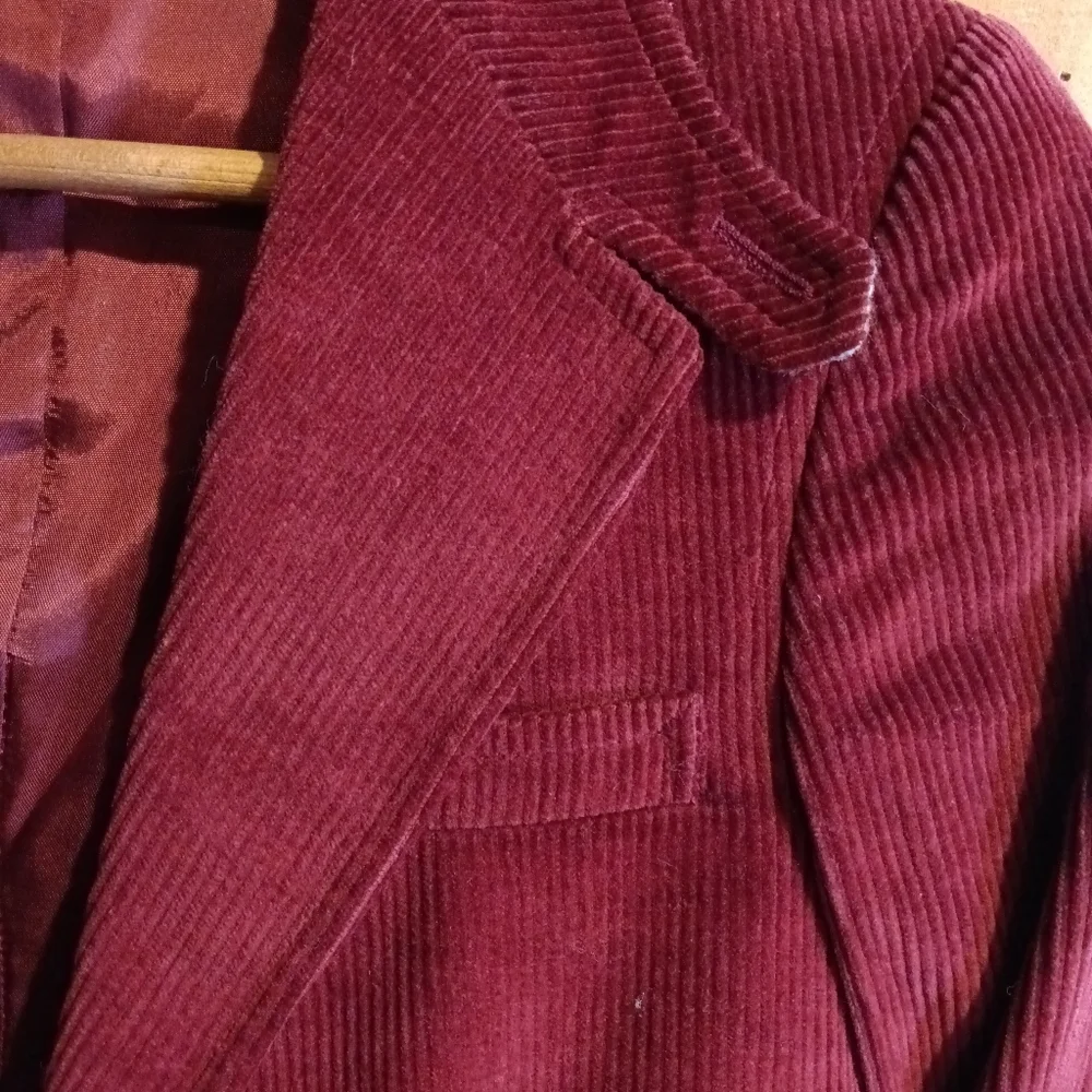 Vintage Polo Ralph Lauren Boys Single Breasted Corduroy Blazer Sport Coat